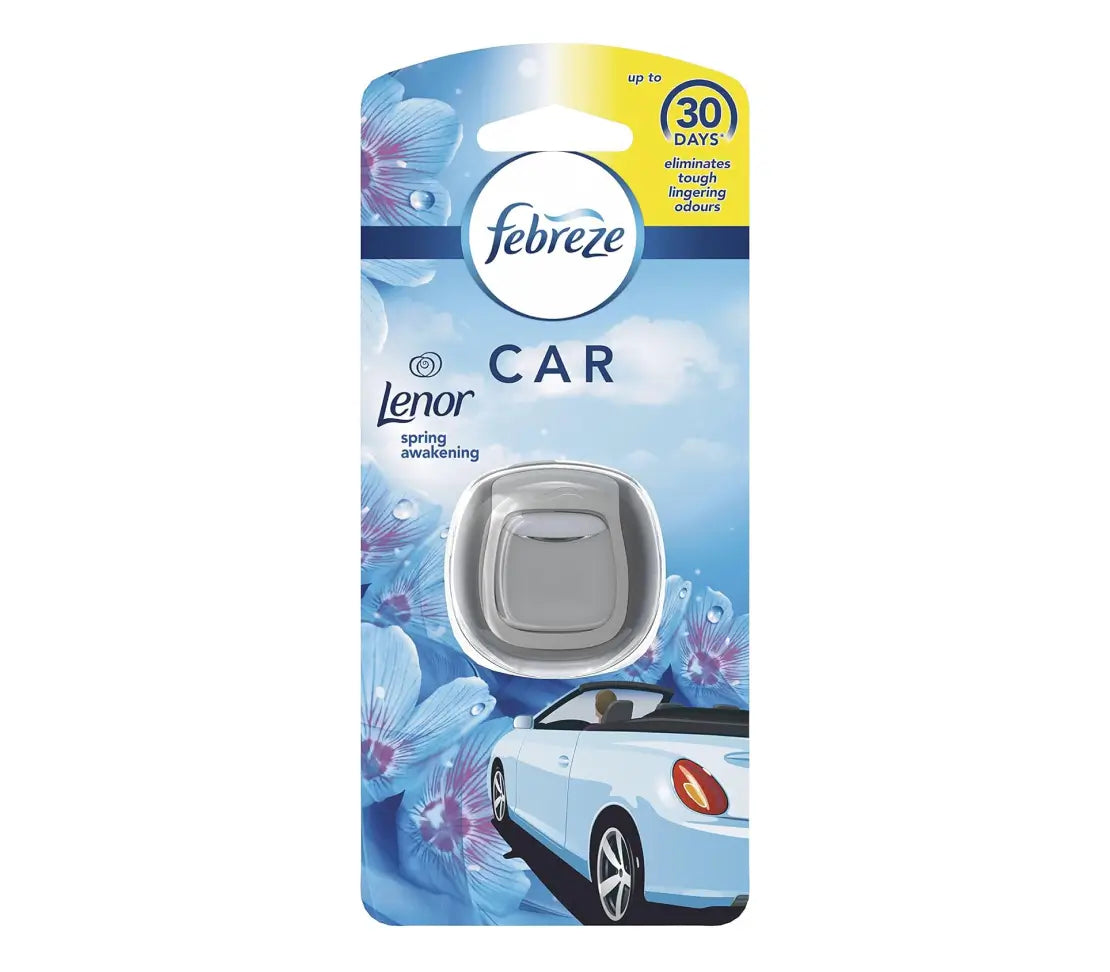 Febreze Car Air Freshener Lenor April Fresh Scent 2ML - Cared