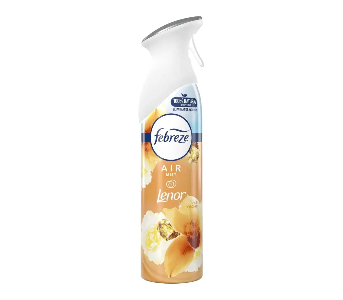 Febreze Gun Air Freshener Gold Orchid Scent 300ml - Cared