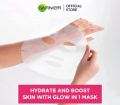 Garnier Hydra Bomb Sakura Face Mask 28g | Hydrating & Glowing