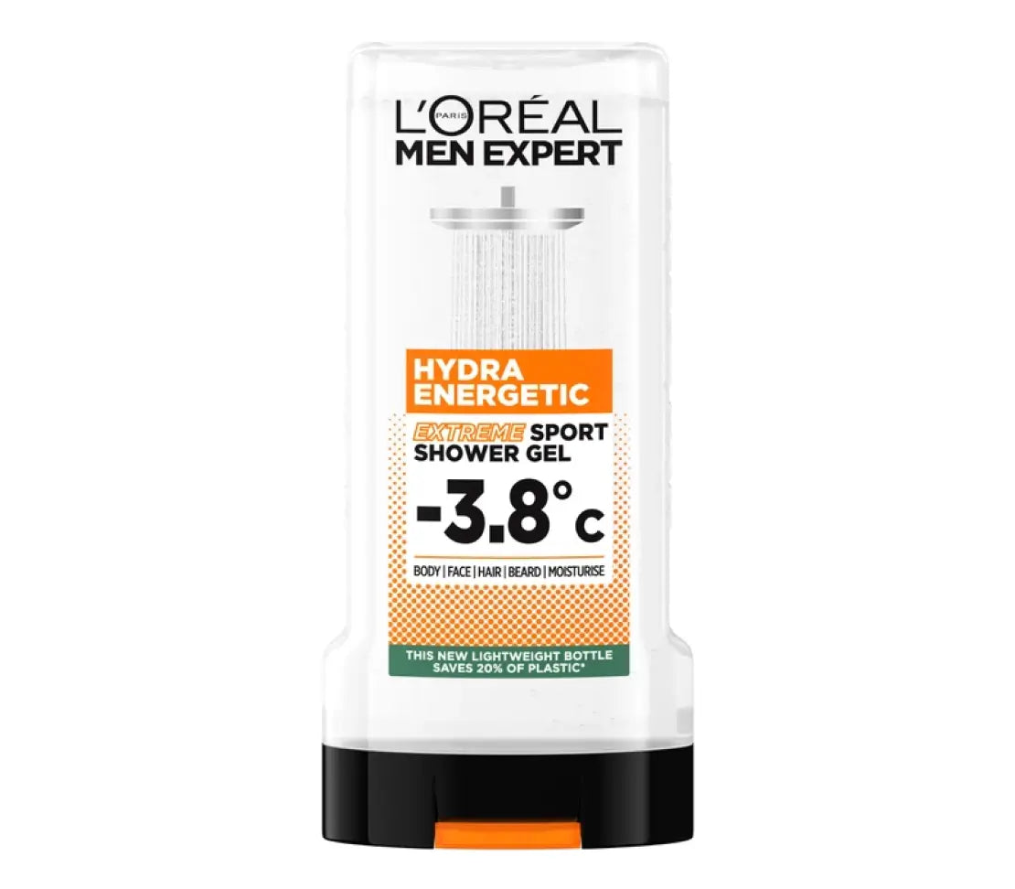 Loreal Men Expert Hydra Energetic Shower Gel 300ML - Cared