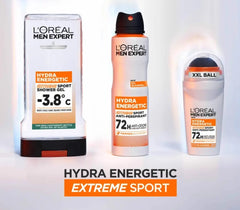 Loreal Men Expert Hydra Energetic Shower Gel 300ML - Cared