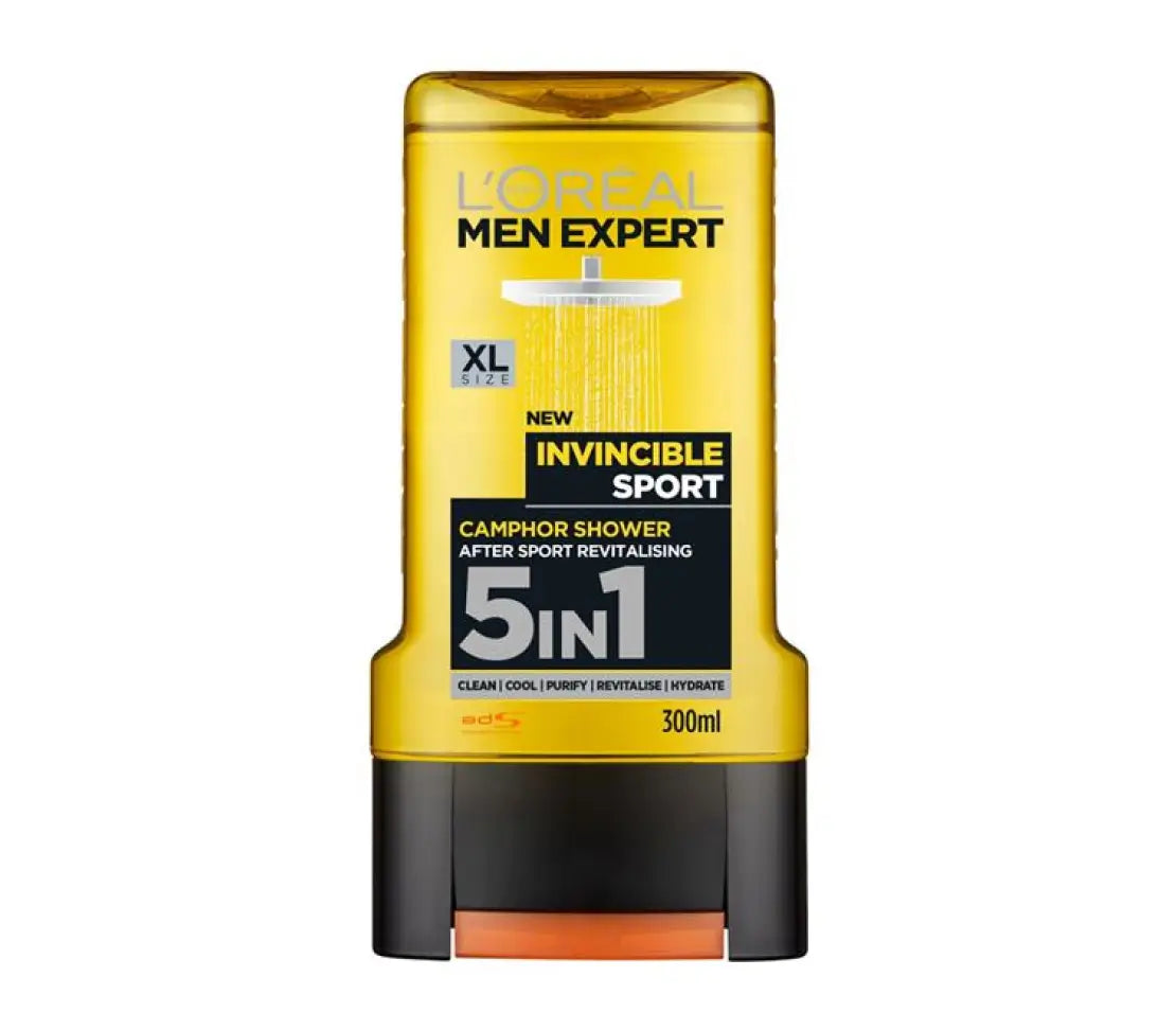 Loreal Men Expert Invincible Sport Shower Gel 300ML - Cared