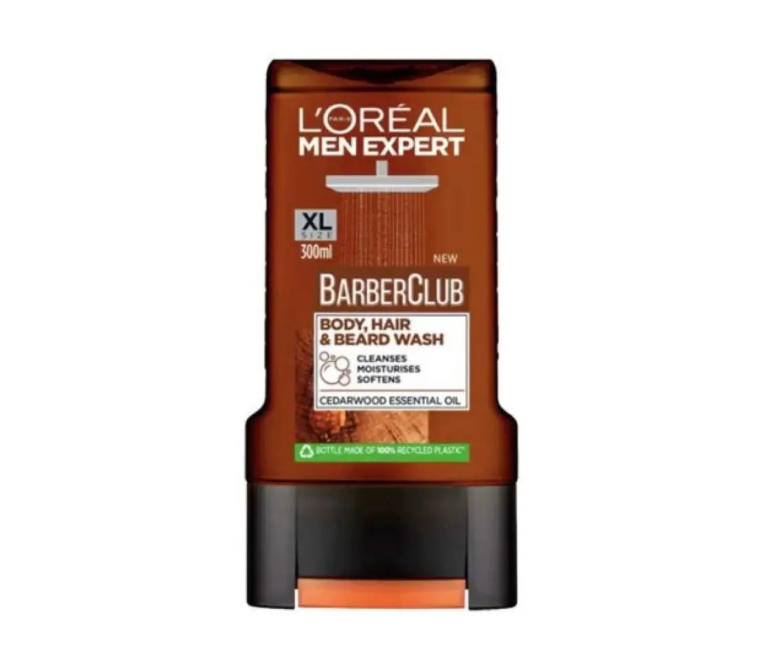 Loreal Men Expert Shower Gel Barber Club 300ML - Cared