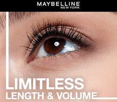 Maybelline New York Lash Sensational Waterproof Sky High Mascara - 01 Very Black | Lengthening & Volumizing Formula for All-Day Wear