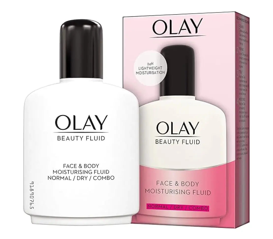 Olay Lotion Beauty Fluid Face & Body Moisturising 100ML - Cared