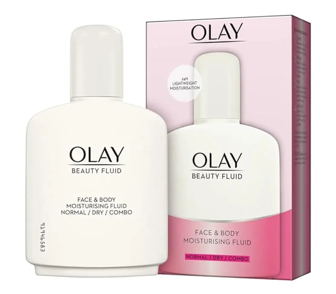 Olay Lotion Beauty Fluid Face & Body Moisturising 200ML - Cared