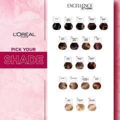 L'Oreal Paris Excellence Creme Hair Colour #6 Dark Blonde - Cared